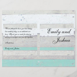 Strand thema zeesterren bruiloft rustiek