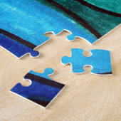 Strand Tijd Puzzel (Zijkant)