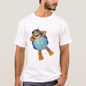 Strand Torin de Schildpad T-shirt (Voorkant)