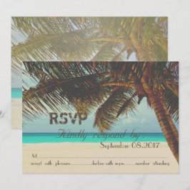 Strand,Tropisch,Palm   RSVP Kaart