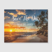 Strand Tropische oceaan Bruiloften Moderne golven  (Voorkant)