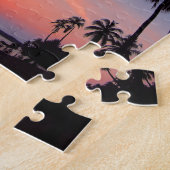 Strand Tropische palmbomen Vakantie Reizen Vakanti Legpuzzel (Zijkant)