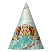 Strand Tropische Vruchten Cocktails Bachelorette P Feesthoedjes (Links)