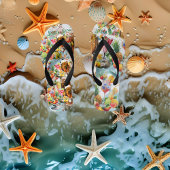 Strand Tropische Vruchten Cocktails Bachelorette P Teenslippers