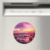 Strand Tropische Zand Bruiloften Moderne Golven Ma Magneet (Insitu (Vaatwasser))