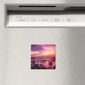 Strand Tropische Zand Bruiloften Moderne Golven Ma Magneet (Insitu (Vaatwasser))