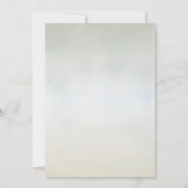 Strand Trouwlichten Seastar Seashell Kaart (Achterkant)