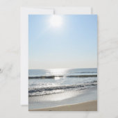 Strand uitnodiging (Voorkant)