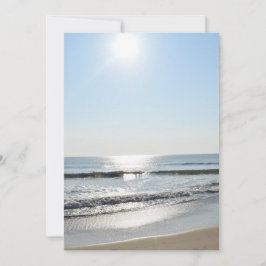 Strand uitnodiging