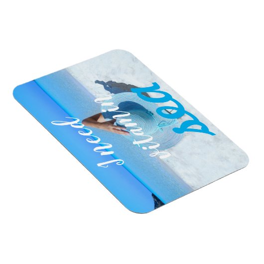 Strand Uitzicht // Ik heb vitamine Zee nodig Magneet (Rechterzijde)