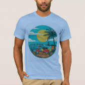 STRAND UITZICHT T-SHIRT (Voorkant)