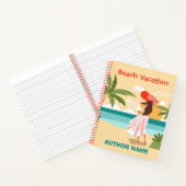 Strand Vakantie Boek Hoesje Inspiratie Notitieboek (Binnen)