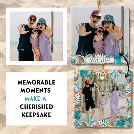 Strand Vakantie Herinneringen Familie Keepsake She Keramisch Ornament