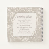 Strand Vakantiehuis Huis Guest Journal Notitieboek (Achterkant)