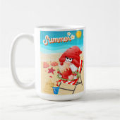 strand, vakanties koffiemok (Links)