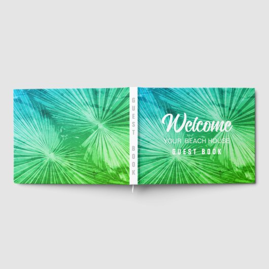Strand vakantiewoning woning aangepaste gastenboek (Volledig)
