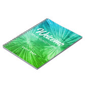 Strand vakantiewoning woning aangepaste gastenboek notitieboek (Linkerzijde)