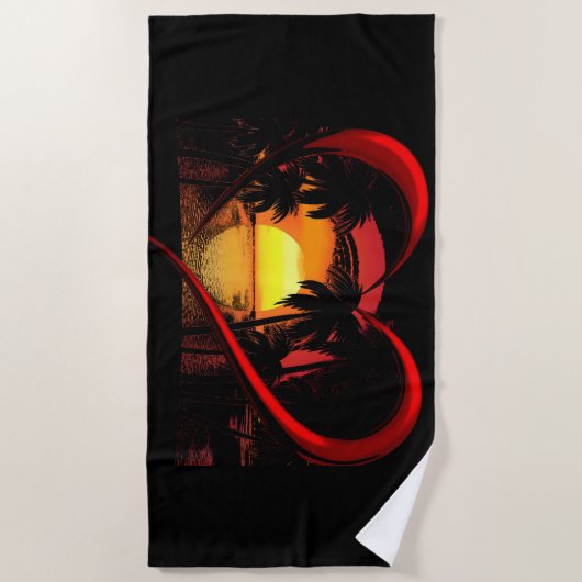 strand Valentijn Strandlaken (Voorkant)