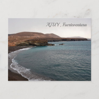 strand van Ajuy Fuerteventura - briefkaart