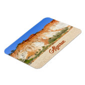 Strand van Algarve Praia da Falesia in Portugal Magneet (Linkerzijde)