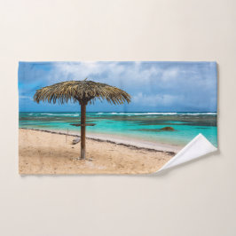 strand van Anse des Rochers Bad Handdoek