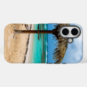 strand van Anse des Rochers Case-Mate iPhone Case (Achterkant (horizontaal))