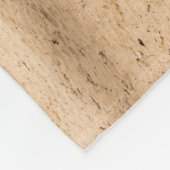 strand van Anse des Rochers Fleece Deken (Hoek)