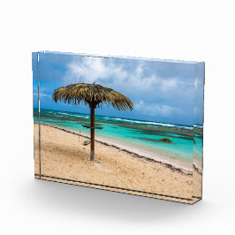 strand van Anse des Rochers Fotoblokken