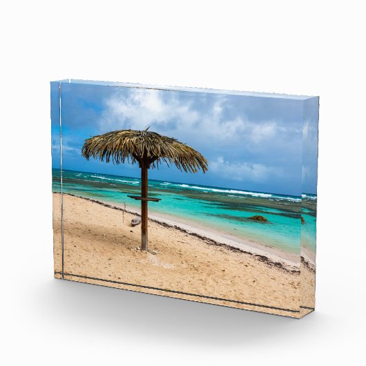 strand van Anse des Rochers Fotoblokken (Rechts)