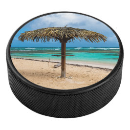 strand van Anse des Rochers Hockey Puck