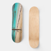 strand van Anse des Rochers Persoonlijk Skateboard (Voorkant)