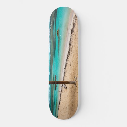 strand van Anse des Rochers Persoonlijk Skateboard (Voorkant)