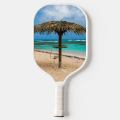 strand van Anse des Rochers Pickleball Paddle (Achterkant)