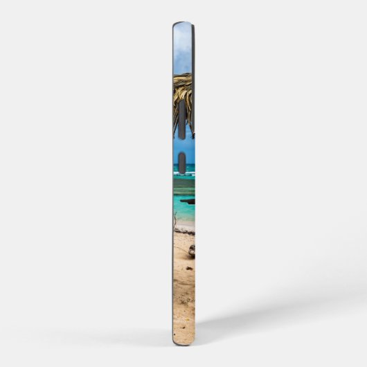 strand van Anse des Rochers Samsung Galaxy Hoesje (Rechterkant)