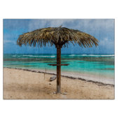 strand van Anse des Rochers Snijplank (Voorkant)