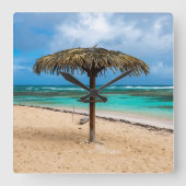 strand van Anse des Rochers Vierkante Klok (Voorkant)