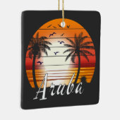  strand van Aruba Keramisch Ornament (Rechts)