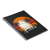  strand van Aruba Notitieboek (Rechterzijde)