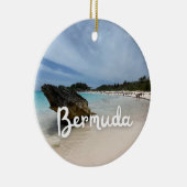 Strand van Bermuda Keramisch Ornament (Rechts)