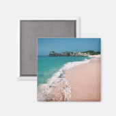 Strand van Bermuda Magneet (Voorkant / Achterkant)
