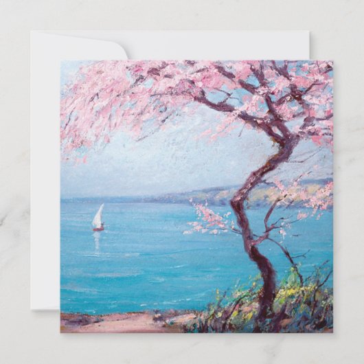 Strand van Biarritz (door Kimon Loghi) Kaart (Voorkant)