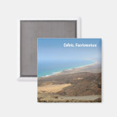 strand van Cofete Fuerteventura Magneet (Voorkant / Achterkant)