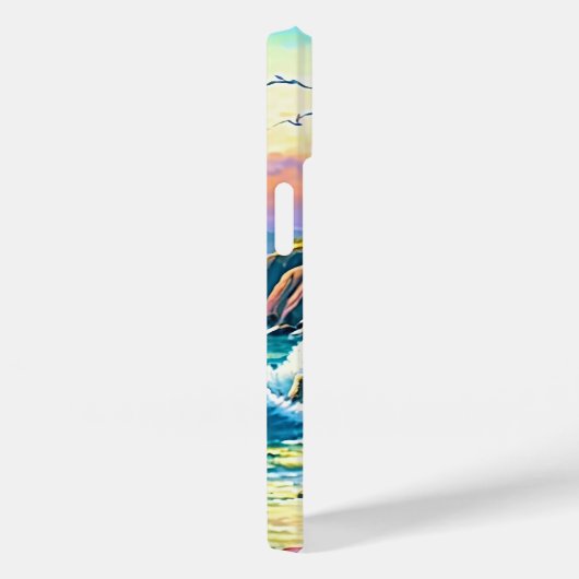 strand van coole vuurtoren Case-Mate iPhone case (Achterkant / Rechts)