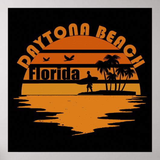 strand van daytona poster (Voorkant)