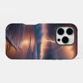 Strand van de Blikseminslag Twee iPhone Hoesje (Achterkant horizontaal)