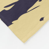 strand van de Maagdeneilanden National Park Trunk  Fleece Deken (Hoek)