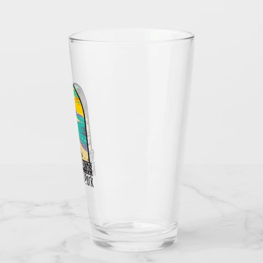 strand van de Maagdeneilanden National Park Trunk Glas (Links)