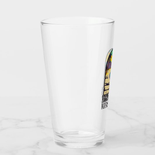 strand van de Maagdeneilanden National Park Trunk  Glas (Rechts)