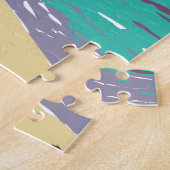 strand van de Maagdeneilanden National Park Trunk  Legpuzzel (Zijkant)