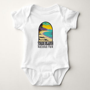 strand van de Maagdeneilanden National Park Trunk Romper